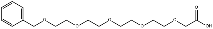 BnO-PEG4-CH2COOH Structure