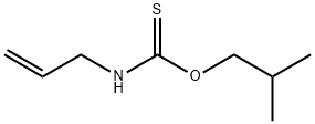 2-PROPENYL-ORTHO-(2-METHYLPROPYL)CARBAMOTHIOATE Structure