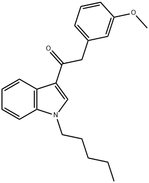 JWH 302 구조식 이미지