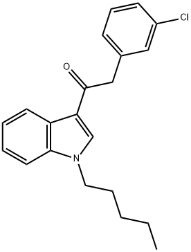 JWH2033-클로로페닐이성질체 구조식 이미지