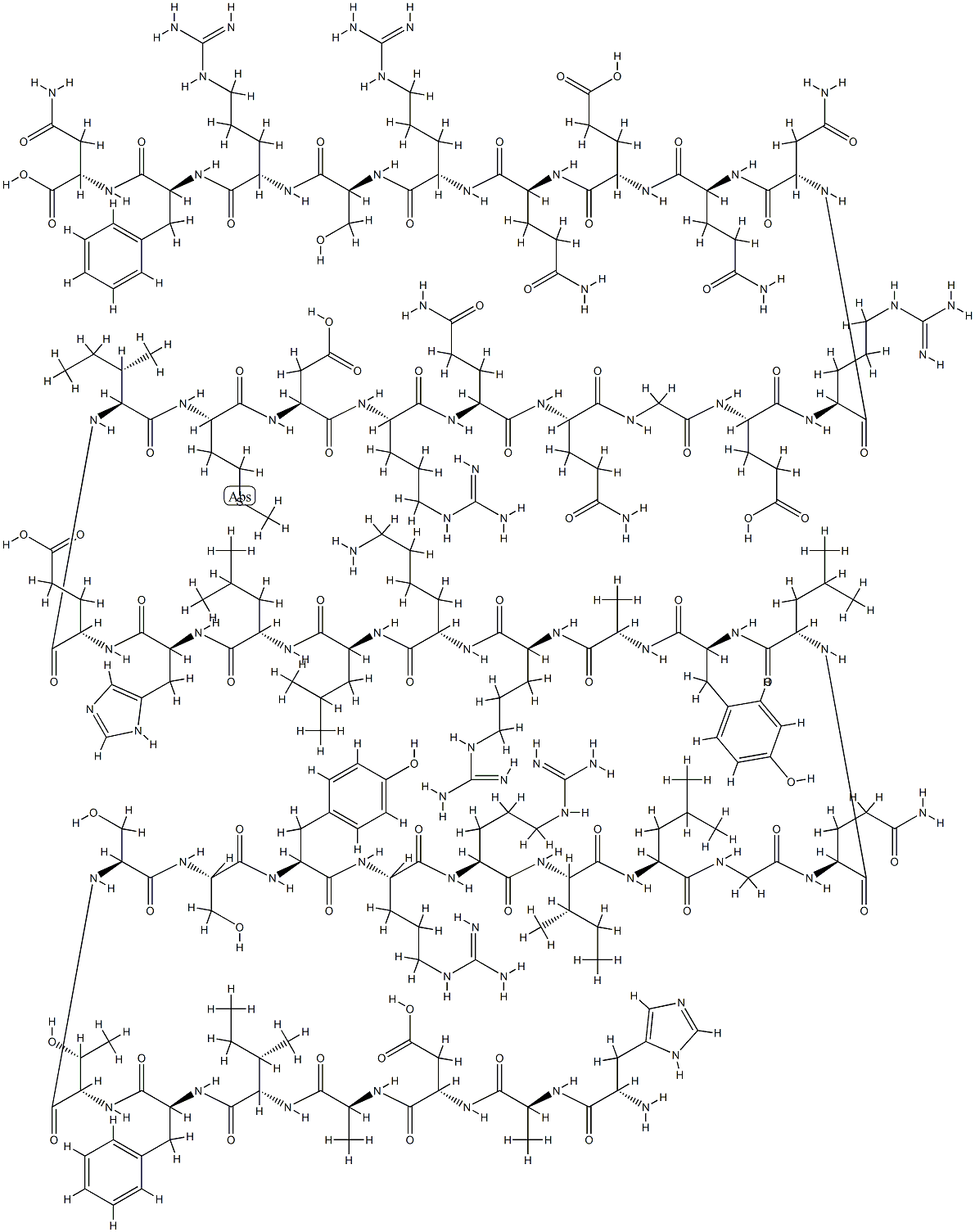 GRF(1-43)(쥐) 구조식 이미지