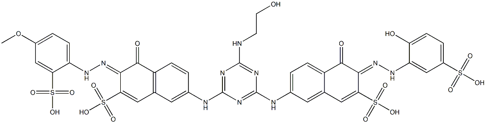 Direct Red 243 Structure