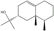 1,2,3,5,6,7,8,8a-Octahydro-α,α,8β,8aβ-tetramethyl-2α-naphthalenemethanol Structure