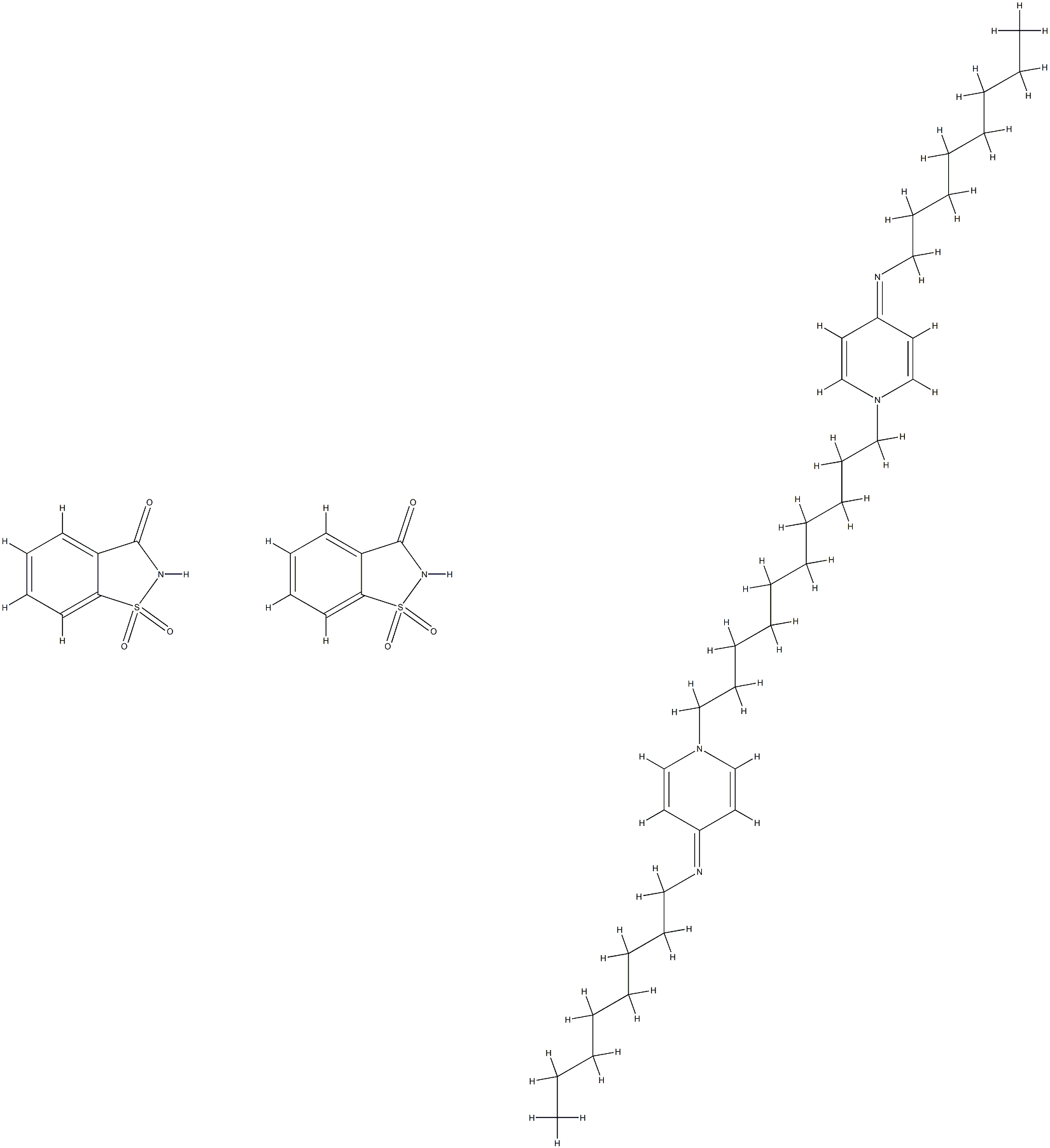 Octenidine saccharin [USAN] Structure