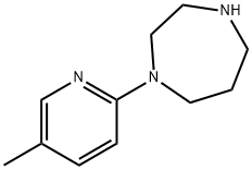 1-(5-메틸피리딘-2-일)-1,4-디아제판 구조식 이미지