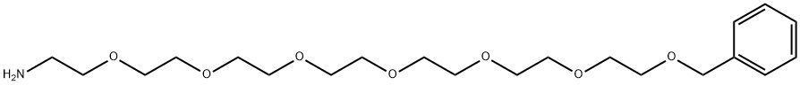 Benzyl-PEG7-amino Structure