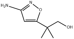 5-Isoxazoleethanol,3-amino--bta-,-bta--dimethyl-(9CI) Structure