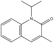 2(1H)-Quinolinone,3-methyl-1-(1-methylethyl)-(9CI) Structure