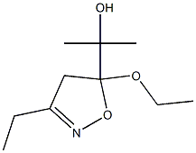 5-Isoxazolemethanol,5-ethoxy-3-ethyl-4,5-dihydro-alpha,alpha-dimethyl-(9CI) 구조식 이미지