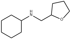 N-(oxolan-2-ylmethyl)cyclohexanamine Structure