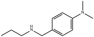 N,N-dimethyl-4-[(propylamino)methyl]aniline 구조식 이미지