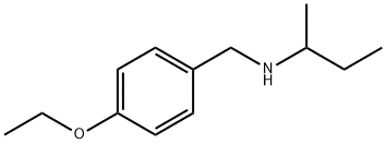 butan-2-yl[(4-ethoxyphenyl)methyl]amine Structure