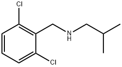 [(2,6-dichlorophenyl)methyl](2-methylpropyl)amine 구조식 이미지