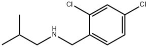 [(2,4-dichlorophenyl)methyl](2-methylpropyl)amine Structure