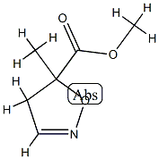 5-이속사졸카르복실산,4,5-디히드로-5-메틸-,메틸에스테르(9Cl) 구조식 이미지