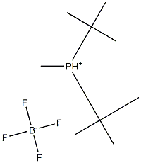 DI-TERT-BUTYLMETHYLPHOSPHINE TETRAFLUOR& 구조식 이미지