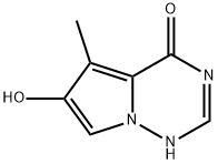 6-hydroxy-5-Methylpyrrolo[2,1-f][1,2,4]triazin-4(3H)-one Structure