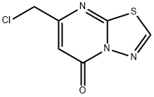 7-(chloromethyl)-5H-[1,3,4]thiadiazolo[3,2-a]pyrimidin-5-one(SALTDATA: FREE) Structure