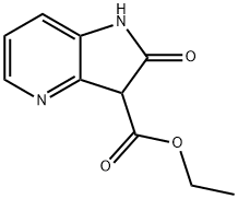 4-Aza-2-oxindole-3-carboxylic acid ethyl ester Structure