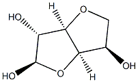 3,6-Anhydro-β-D-glucofuranose 구조식 이미지