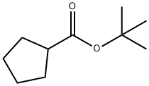 tert-butyl cyclopentanecarboxylate 구조식 이미지