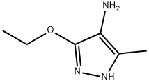 1H-Pyrazol-4-amine,3-ethoxy-5-methyl-(9CI) 구조식 이미지