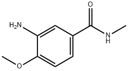 3-amino-4-methoxy-N-methylbenzamide(SALTDATA: HCl) Structure