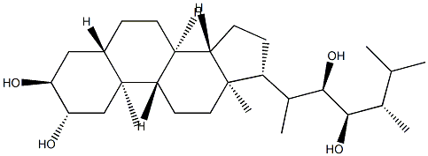 6-deoxocastasterone Structure