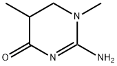 4(1H)-Pyrimidinone,2-amino-5,6-dihydro-1,5-dimethyl-(9CI) 구조식 이미지