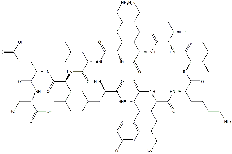 platelet factor 4 (59-70) Structure