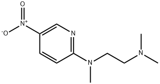 N-[2-(dimethylamino)ethyl]-Nmethyl-N-(5-nitro-2-pyridinyl)amine 구조식 이미지