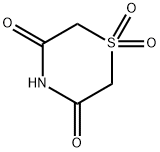 1,1-Dioxide-3,5-thiomorpholinedione Structure