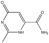 4-Pyrimidinecarboxamide,6-hydroxy-2-methyl-(7CI) Structure