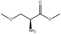 2-Amino-3-methoxypropionic acid methyl ester Structure