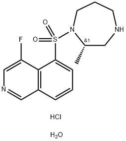 Ripasudil hydrochloride dihydrate Structure