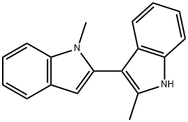 N,2'-Dimethyl-2,3'-bi-indolyl Structure