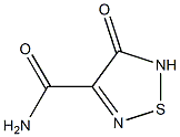 1,2,5-Thiadiazole-3-carboxamide,4-hydroxy-(7CI) Structure