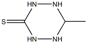 1,2,4,5-Tetrazine-3(2H)-thione,tetrahydro-6-methyl-(9CI) Structure