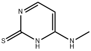 2(1H)-Pyrimidinethione, 4-(methylamino)- (6CI,9CI) Structure