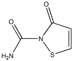 2(3H)-Isothiazolecarboxamide,3-oxo-(9CI) Structure