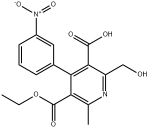 89267-43-6 5-(Ethoxycarbonyl)-2-(hydroxyMethyl-6-Methyl-4-(3-nitrophenyl)nicotinic Acid