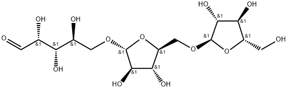 O-alpha-L-Arabinofuranosyl-(1-5)-O-alpha-L-arabinofuranosyl-(1-5)-L-arabinose Structure