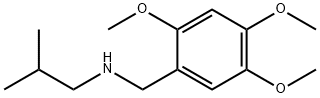 (2-methylpropyl)[(2,4,5-trimethoxyphenyl)methyl]amine 구조식 이미지