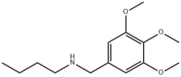 butyl[(3,4,5-trimethoxyphenyl)methyl]amine 구조식 이미지