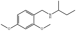 butan-2-yl[(2,4-dimethoxyphenyl)methyl]amine 구조식 이미지