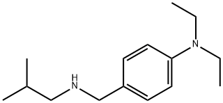 N,N-diethyl-4-{[(2-methylpropyl)amino]methyl}aniline 구조식 이미지