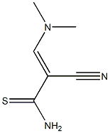 Acrylimidic  acid,  2-cyano-3-(dimethylamino)thio-  (7CI) Structure