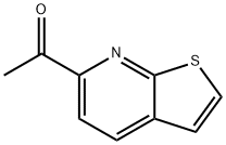 티에노[2,3-b]피리딘(1:1)을갖는아세트알데히드화합물 구조식 이미지