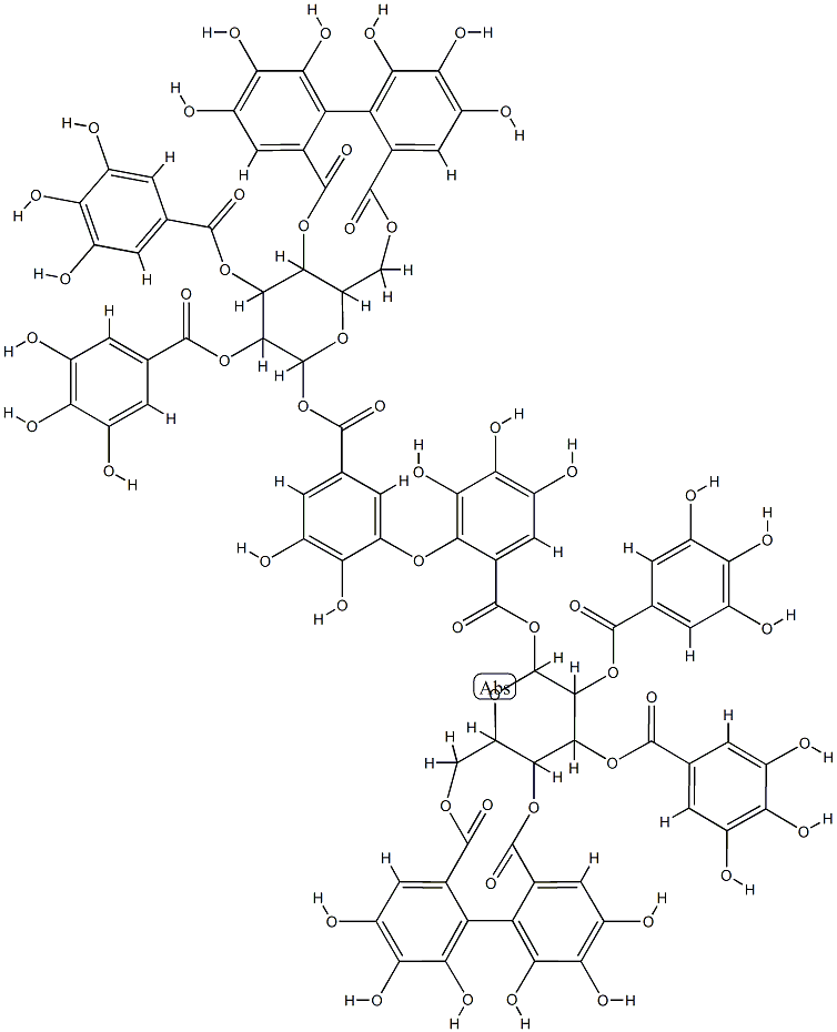 Coriariin A Structure
