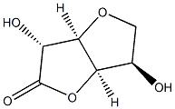 D-Gluconic acid, 3,6-anhydro-, gamma-lactone (9CI) Structure